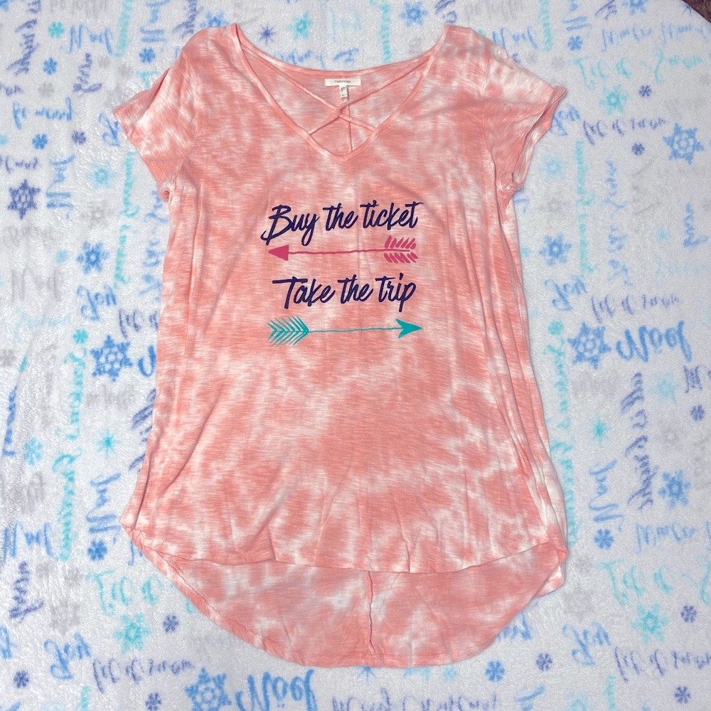Tie Dye V Neck